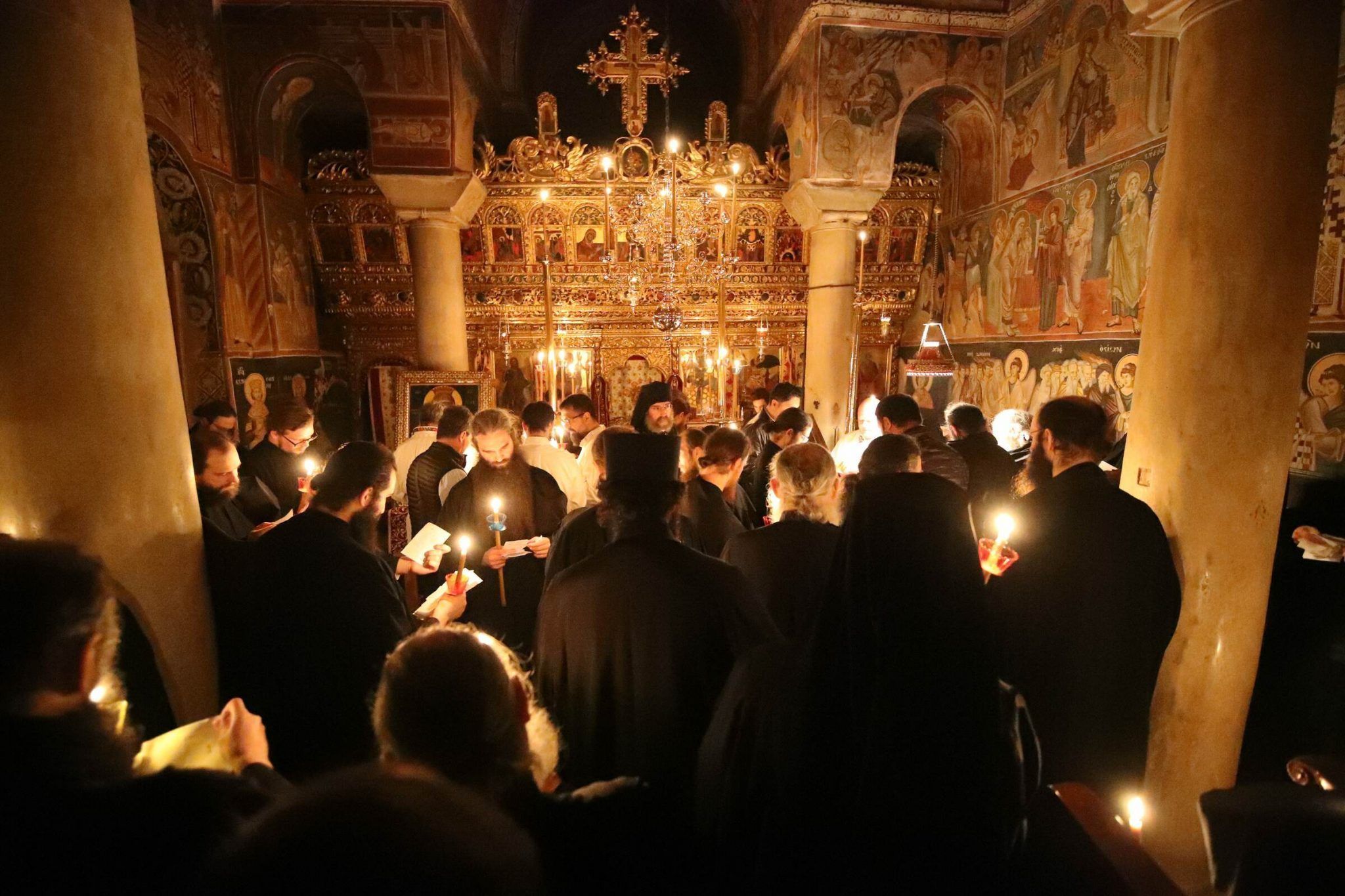 Ночная литургия. 27 сентября - Воздвижение Честного и Животворящего Креста Господня. 