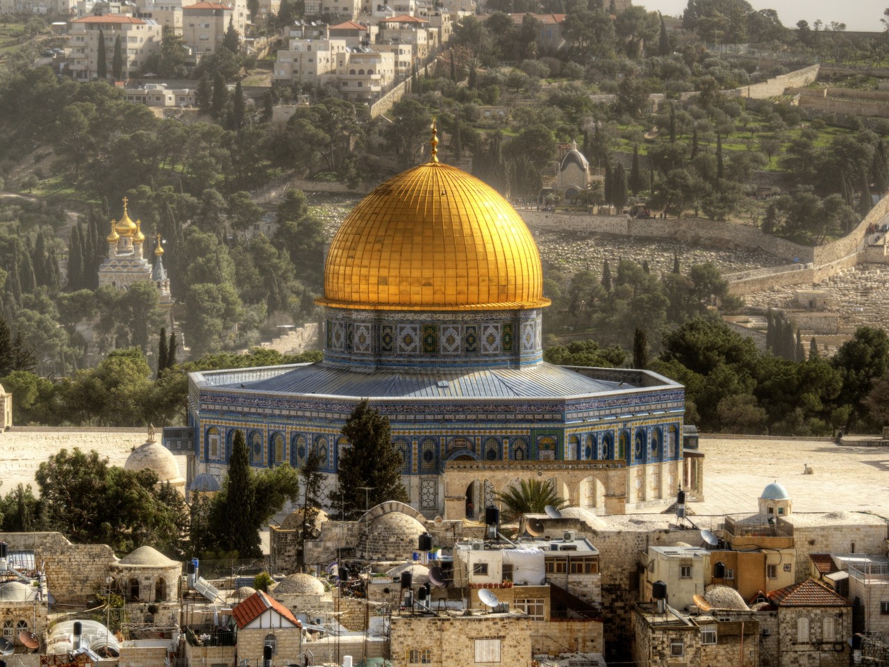ВОЗНЕСЕНИЕ ГОСПОДНЕ Израиль Иерусалим 