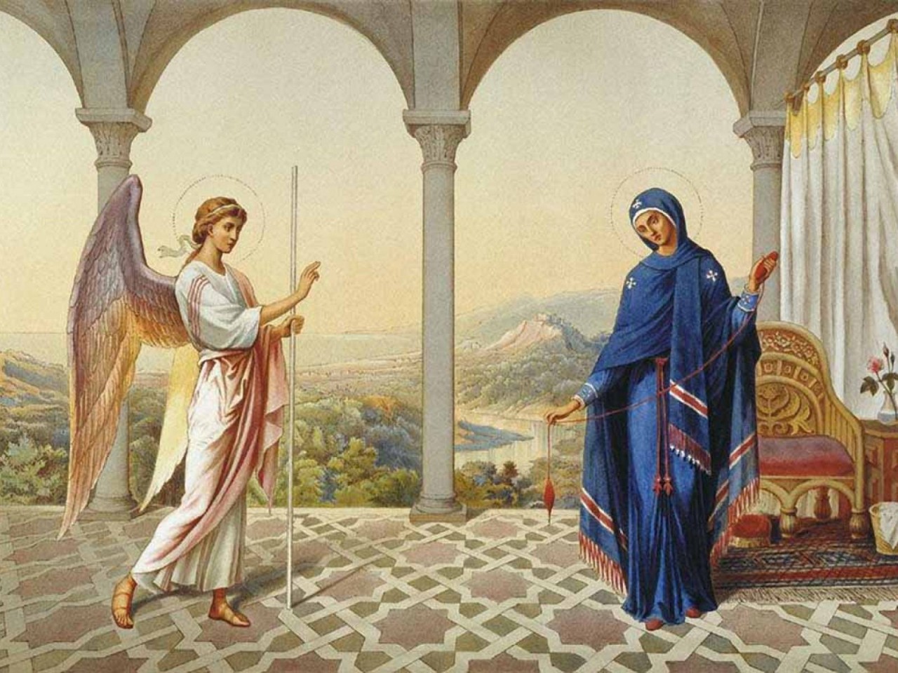 Благовещение в этом году. Благовещение Пресвятой Богородицы и Приснодевы Марии.