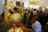 Ночная служба у Креста в Годеново 