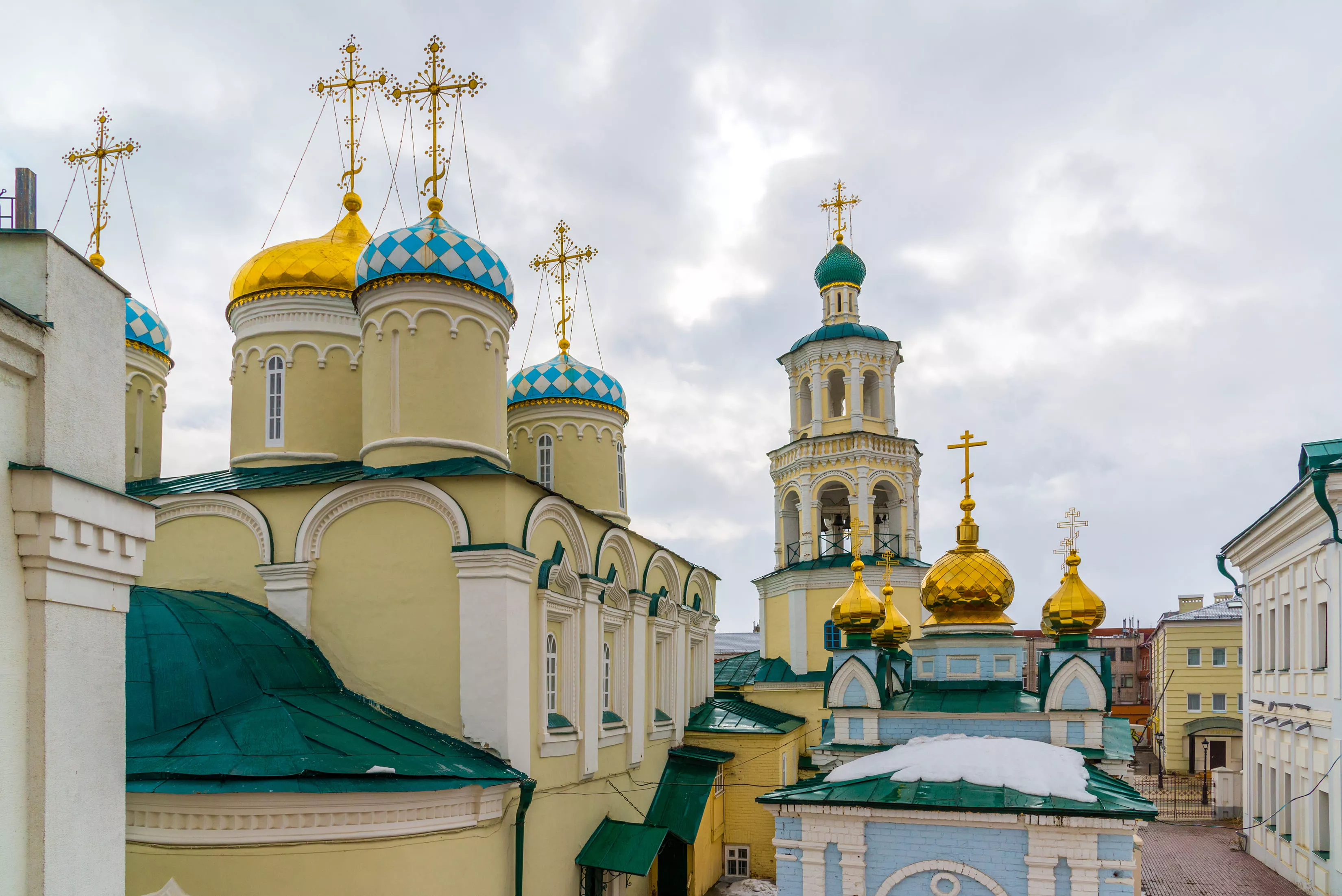 Казань Крестный ход на Явление иконы Казанской Богородицы 